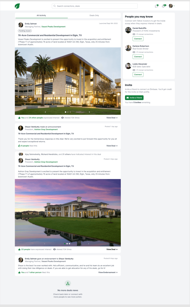 Elmbase – Real Estate Platform